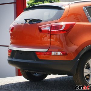 KIA Sportage Tailgate Trim - Omac - S.Steel - Gloss Silver - '11-'16
